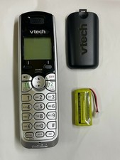 Vtech DS6101 DECT 6.0 1.9GHz 2-Line Cordless Expansion Handset and battery