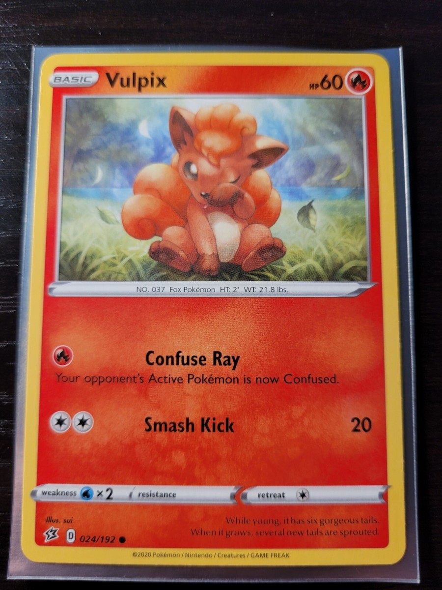 Cartao Pokemon Vulpix Vulpix [Reverse Holo] #6 Prices | Pokemon