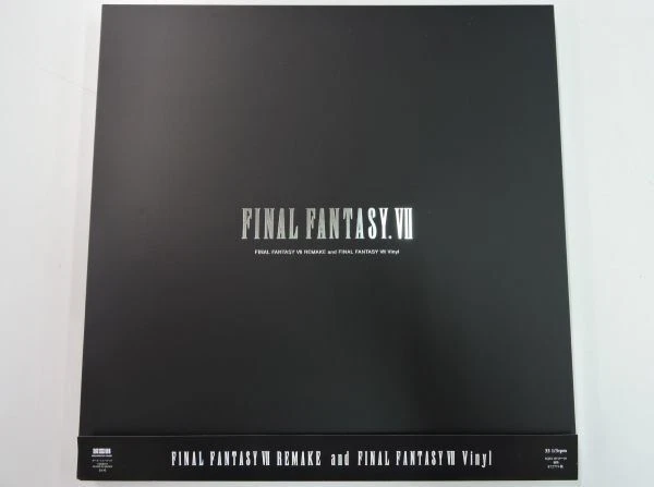 FINAL FANTASY VII REMAKE AND FINAL FANTASY VII Vinyl 2 LP 100% Authentic Japan