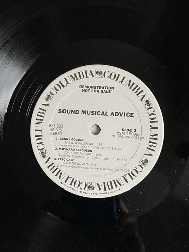 SOUND MUSICAL ADVICE 2 VINYL RECORD SET (PROMO) 2 LP'S MILES DAVIS,M/VG+ - Picture 5 of 11