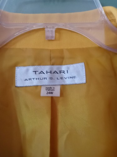 Tahari Arthur S. Levine Blazer Womens Size 24W - Picture 8 of 17