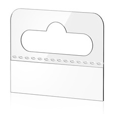 Hang Tabs, 200 Pcs Clear Sticky Hanging Tabs Slot Hole Self Adhesive Plastic ...