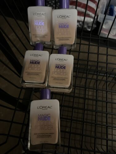 5 von Loreal Magic Nude flüssiges Pulver nackte Haut perfektionierend klassisch Elfenbein 0,91oz - Bild 3 von 3