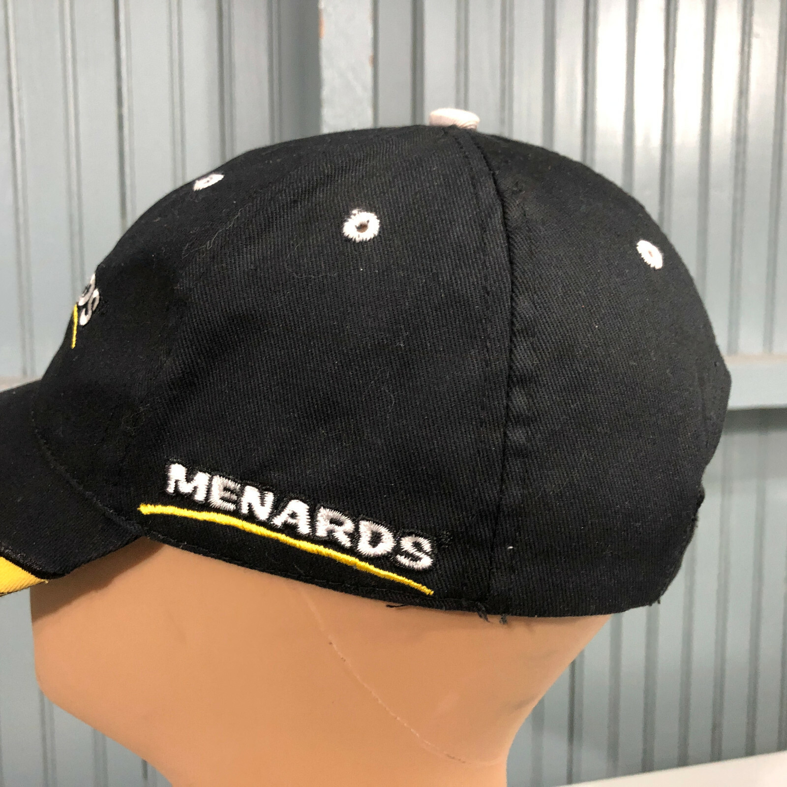Menards Racing #15 Adjustable Baseball Hat Cap - image 3