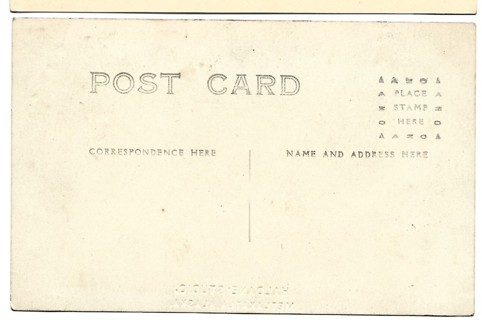 Native American Dancers Alaska Haldana Studios, Metlakatla embossing