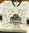Autographed 33 NHL Alumni Howe Ciccarelli McDonald Schultz Clark Muni Daqust JSA