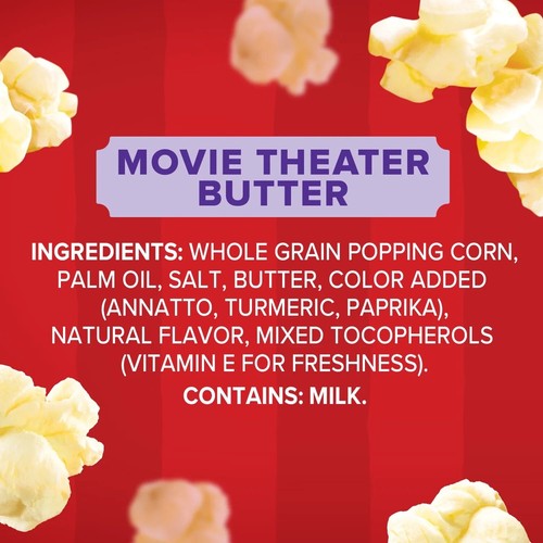 Orville Redenbacher’S Movie Theater Butter Popcorn, Microwave Popcorn, 12 Count - Picture 6 of 8