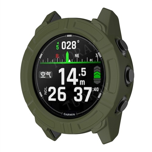 Do Garmin Descent G2 Smartwatch Cover Anti-Scratch Bumper TPU Futerał ochronny - Zdjęcie 7 z 44