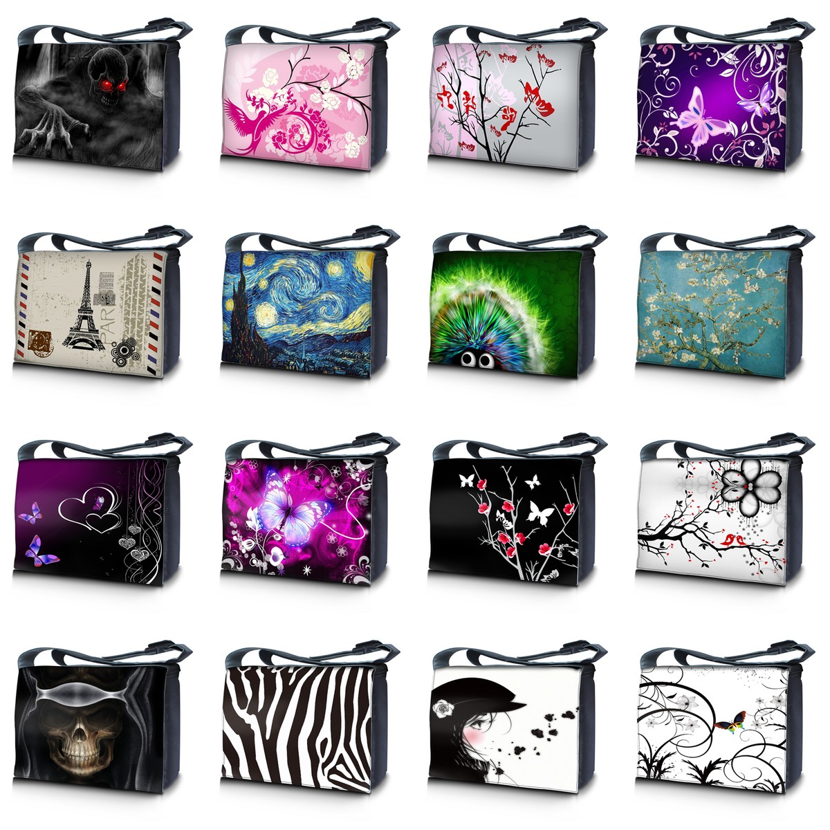 17 16 inch Laptop Computer Padded Compartment Shoulder Strap