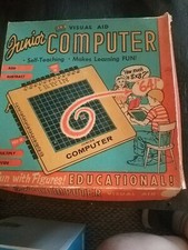 Irwin Junior Computer 2258-Visual Aid- /-/ /  cards-complete w/box  instruction