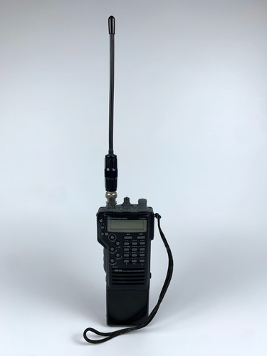 Standard C528A Twin Band Ham Radio Transceiver Black Vintage Japan PARTS READ