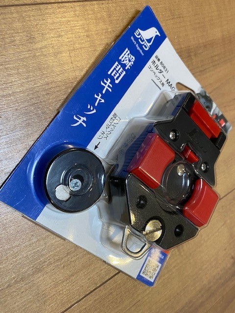 SHINWA Holder MAG-LOCK Body size 95 x 60 x 33 mm For convex