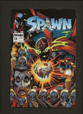 Spawn #13D Direct Variant VF/NM 9.0 High Res Scans