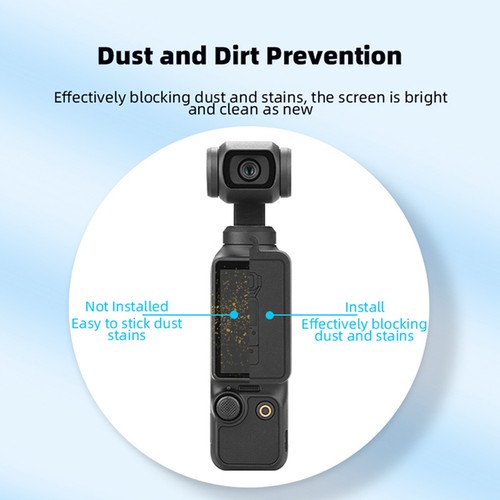 Screen Protector Screen Silicone Protective Cover for DJI Osmo Pocket 3 - Picture 5 of 14