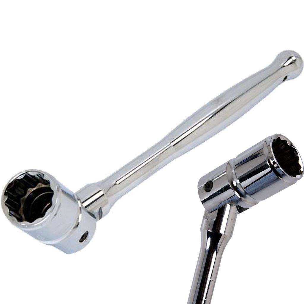 Scaffolding Wrench 21mm for Scaffold Fittings 12 Point Swivel Head - Image 6