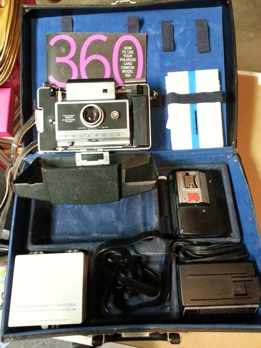 POLAROID 360 ポラロイド 360 Polaroid Land Camera 360 - 52 Cameras, 52 WeeksWeek — judy m