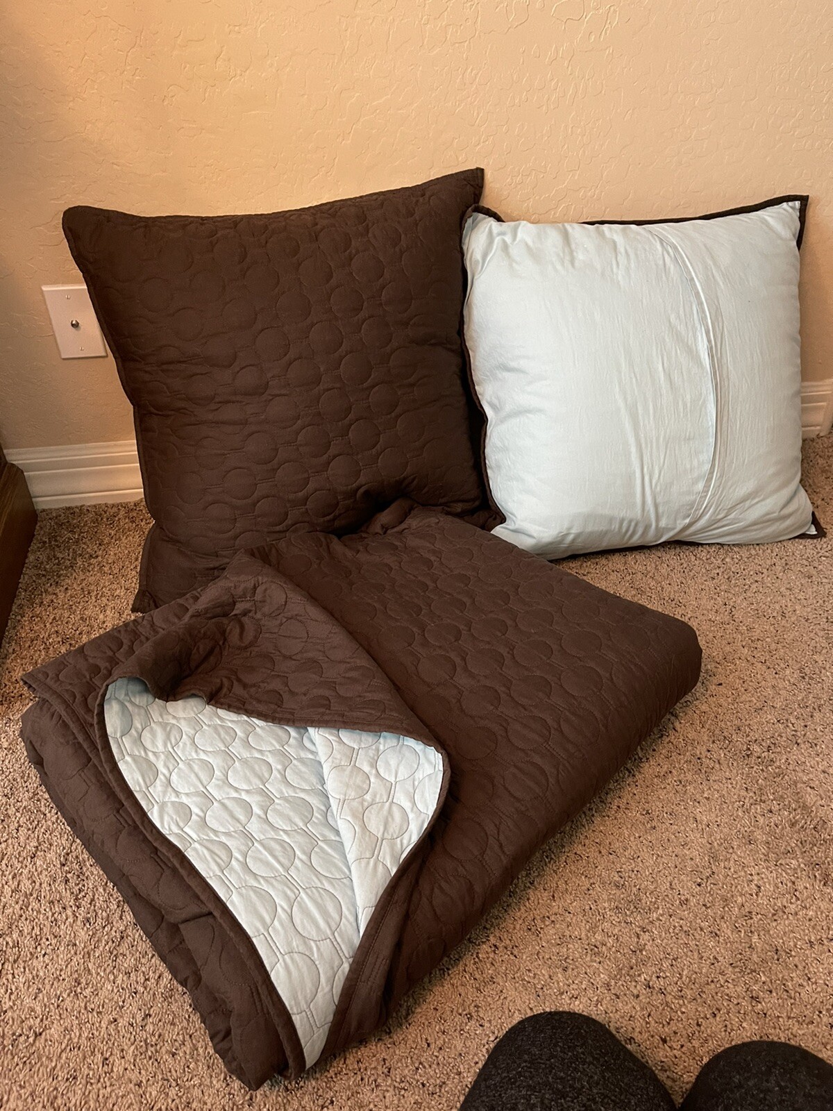 Apt 9 Kohls Bedspread Bedding Set Brown 