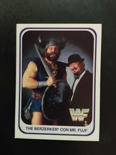 WWF MERLIN 1991 TRADING CARDS WRESTLING THE BERZERKER n 106/150 EXCELLENT