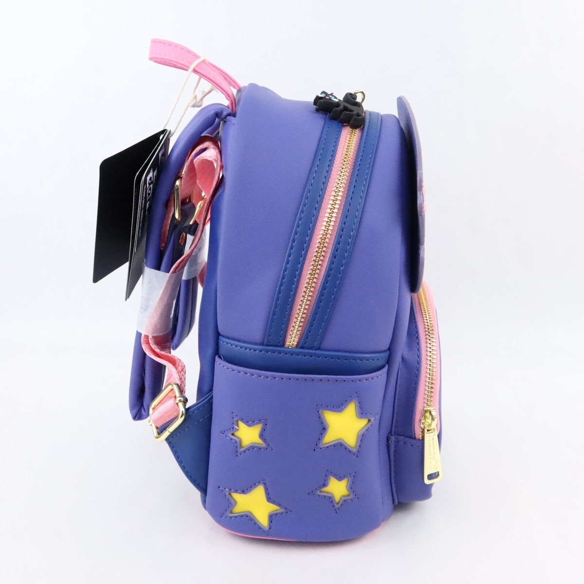 Loungefly Coraline Mini Backpack Bag Purple Seeing Stone 