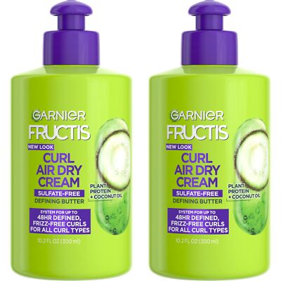 Garnier Curl Nourish Conditioner Triple Nutrition 2 Count Moisturizing Curls