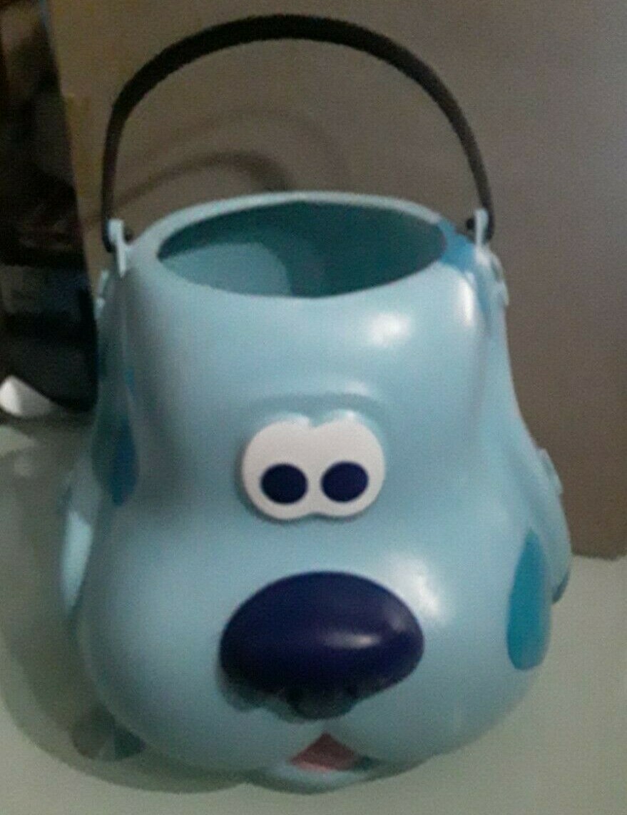 2004 disguise BLUES BLUE'S CLUES FOLDING PUMPKIN PAIL halloween bucket |  eBay
