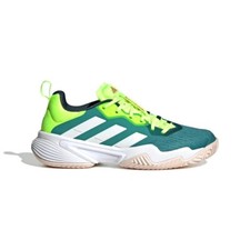 Size 9- Adidas Women s Barricade Tennis Shoes, Arctic Fusion / Cloud White.