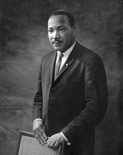 PORTRAIT OF DR. MARTIN LUTHER KING, JR. PHOTOGRAPH PHOTO PRINT