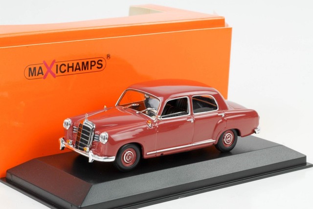 dark red W120 1955 Minichamps Mercedes-Benz 180 1:43 940033101