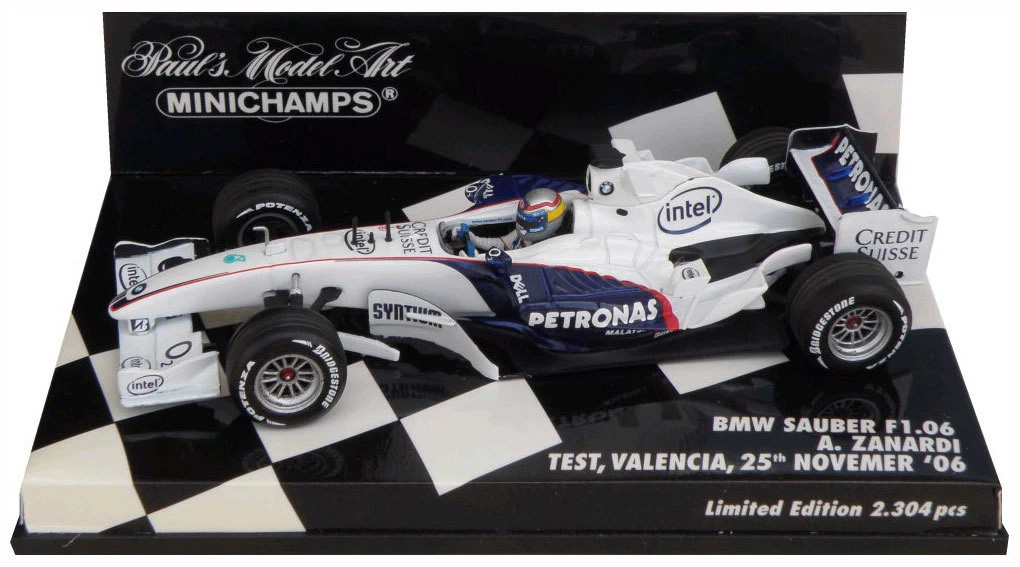 P.M.A F1 1/43 S.ベッテル　ザウバー　F1.06 MINICHAMPS BMW Sauber Diecast Formula 1 Cars for sale - eBay