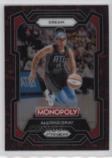 2024 Panini Prizm Monopoly WNBA Classic Icons Red Prizm Allisha Gray #6 1bi0
