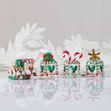 Herrschners Sweet Treats Train Sit Set Sequin Kit