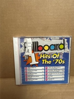Billboard #1 Hits of the '70s by Various Artists (CD, Apr-2002)  NEW Sealed