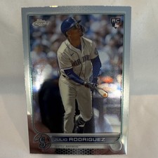 Topps 2022 Chrome Update Series Julio Rodriguez Rookie #USC150 Mariners
