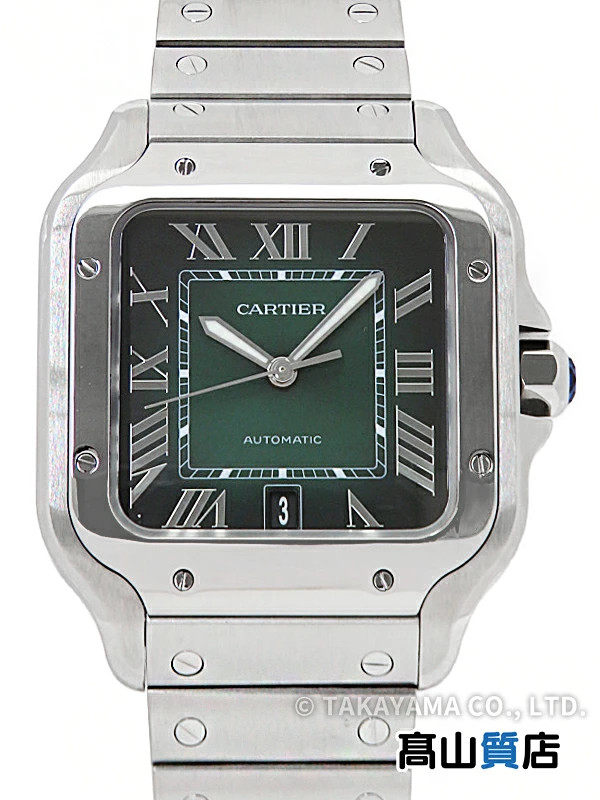 Cartier Santos WSSA0062 4072 Stainless Steel