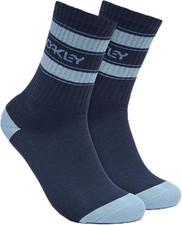 Oakley Icon B1B Icon 3-Pack Socks Team Navy Large New
