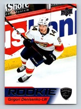 #6 Grigori Denisenko 2021-22 Upper Deck Star Rookie RC Panthers