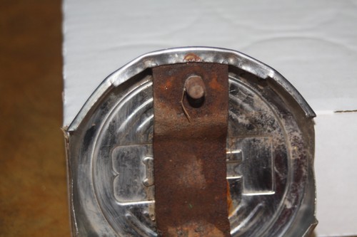 Vintage OEM 1948-1950 Ford F - 3 Pickup Hood Side Emblem - Picture 3 of 5