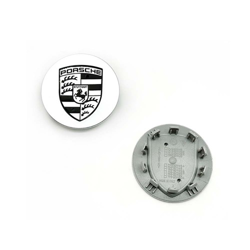 Ultra - Premium Sleek Porsche Logo Wheel Center Cap Suitable for 65/76mm Wheels - Picture 6 of 13