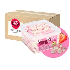 PERE’S CANDY - Schaumzucker Süße Pilze Erdbeere 800g