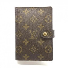 Auth Louis Vuitton R20005 Monogram Agenda PM Day Planner Cover LV F/S