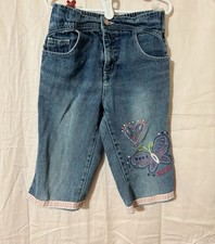 2002 Vintage Barbie Toddler Shorts With Original Embroidery Size 5T