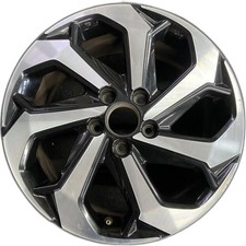 Honda Machined Black Accord Original Wheel 17x7.5 2016-2017 Oem Alloy Rim 64080