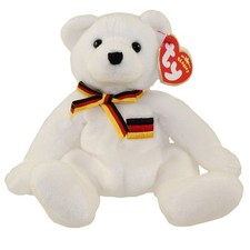 TY Beanie Baby - JURGEN the Bear (Europe Exclusive) (7.5 inch) MWMTs Stuffed Toy