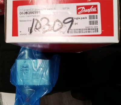 #ad #ad DANFOSS MP54 060B200391 DIFFERENTIAL PRESSURE SWITCH $175.00