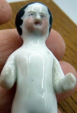 Antique German Bisque 2.5" Frozen Charlotte DOLL TOY