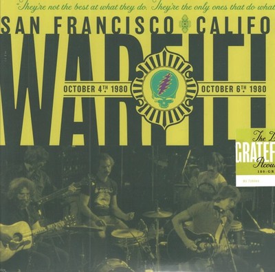 GRATEFUL DEAD The Warfield, San Francisco, 1980 RSD BF 2 x 180 gr  OVP