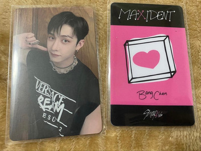 Stray Kids Bang Chan MAXIDENT MANIAC SEOUL SPECIAL Lucky Draw Soundwave 2er Set
