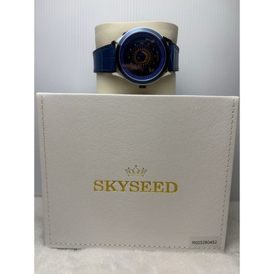 Stunning Skyseed Blue Zodiac Automatic Unisex Watch - New!