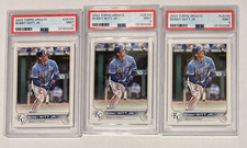 LOT 3 2022 Bobby Witt Jr Topps Update RC #US100 Royals PSA 9 MINT