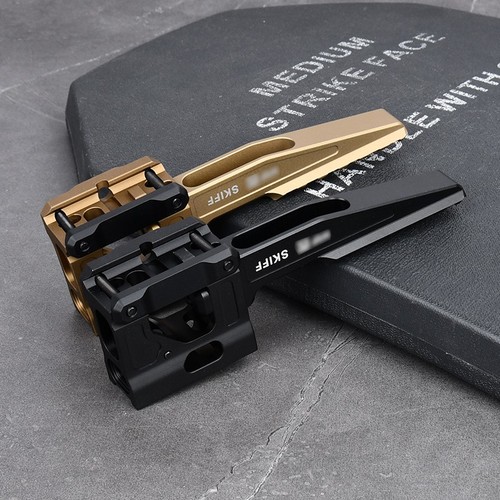 WADSN Red Dot Sight Riser Mount For PEQ NGAL Laser Metal Fixed Bracket Mount Set - Foto 5 di 17